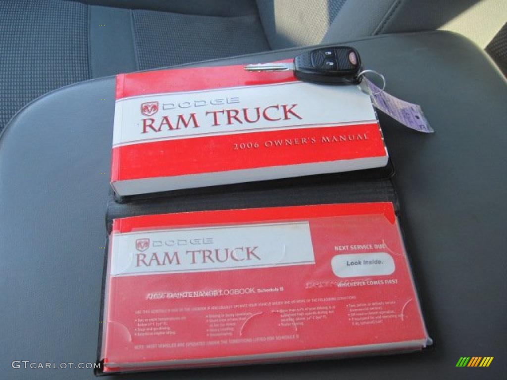 2006 Ram 1500 SLT Quad Cab 4x4 - Inferno Red Crystal Pearl / Medium Slate Gray photo #26