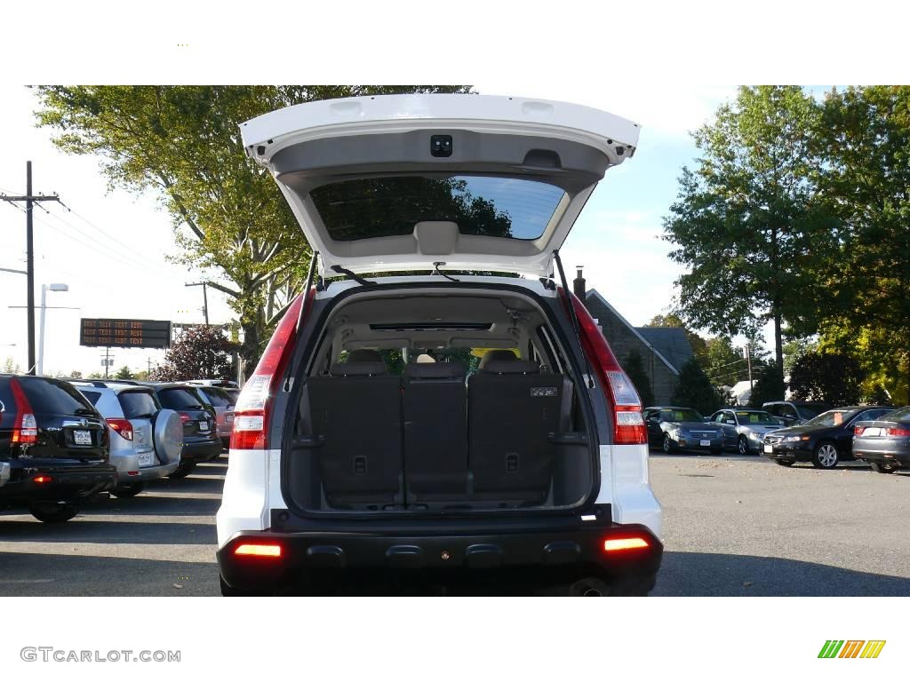 2007 CR-V EX 4WD - Taffeta White / Gray photo #16