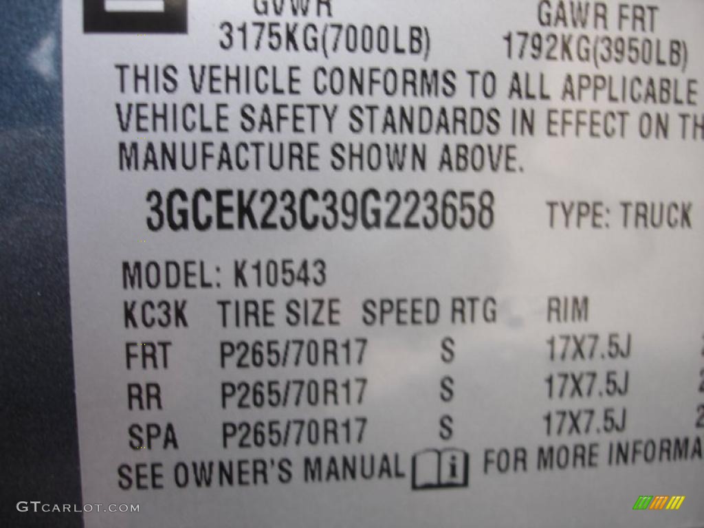 2009 Silverado 1500 LT Crew Cab 4x4 - Blue Granite Metallic / Ebony photo #18