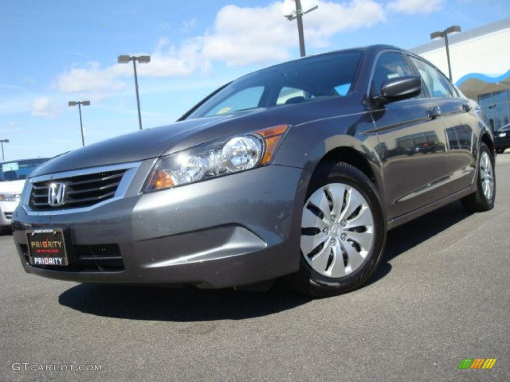 2010 Accord LX Sedan - Polished Metal Metallic / Gray photo #1