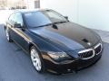 Jet Black - 6 Series 645i Coupe Photo No. 5