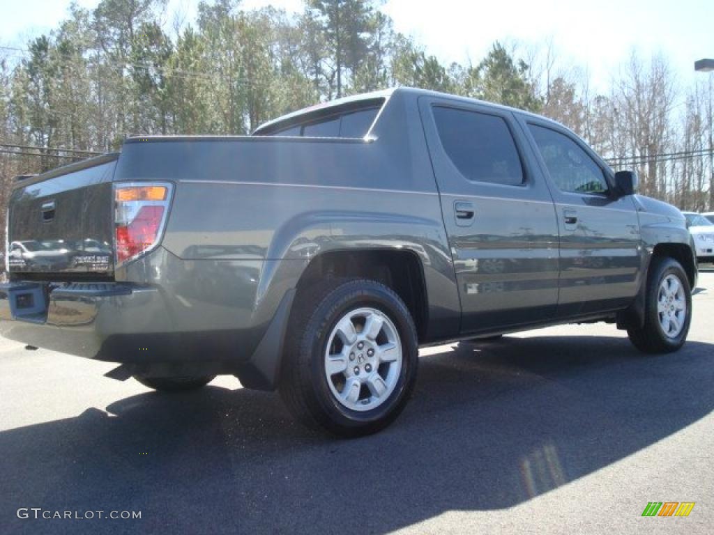 2007 Ridgeline RTL - Nimbus Grey Metallic / Gray photo #5