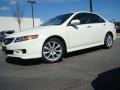 2008 Premium White Pearl Acura TSX Sedan  photo #2