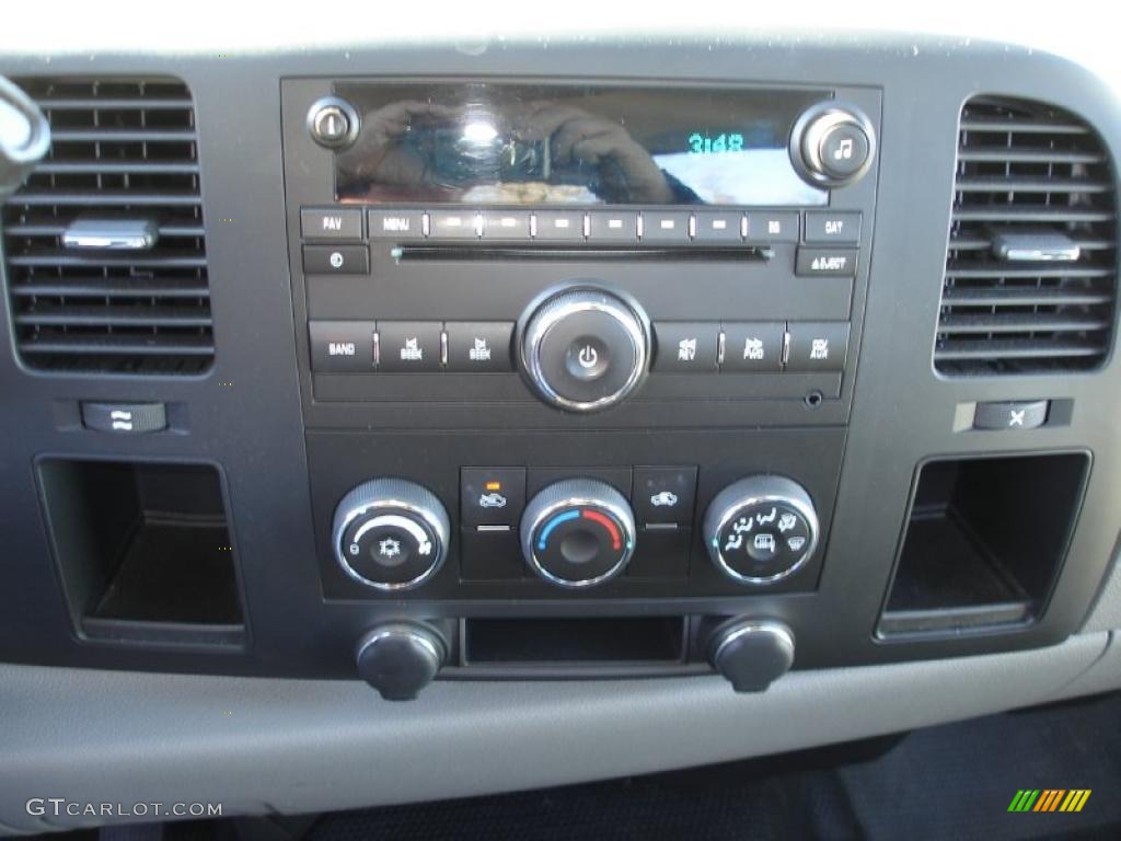 2008 Silverado 1500 LS Regular Cab - Graystone Metallic / Dark Titanium photo #16