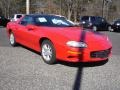 2002 Bright Rally Red Chevrolet Camaro Coupe  photo #3