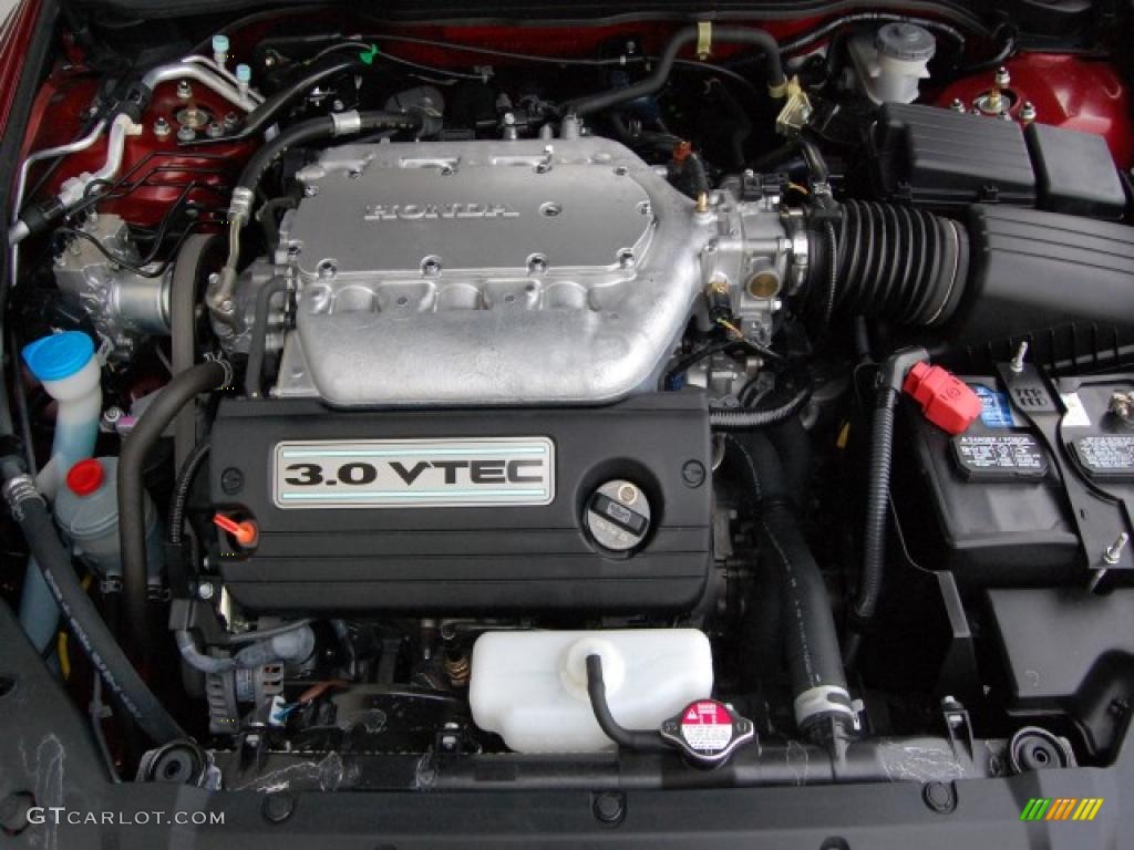 2007 Accord EX-L V6 Sedan - Moroccan Red Pearl / Gray photo #9