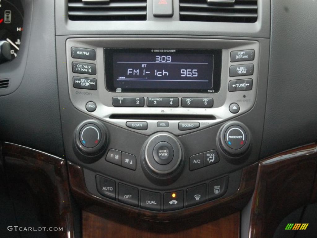 2007 Accord EX-L V6 Sedan - Moroccan Red Pearl / Gray photo #13