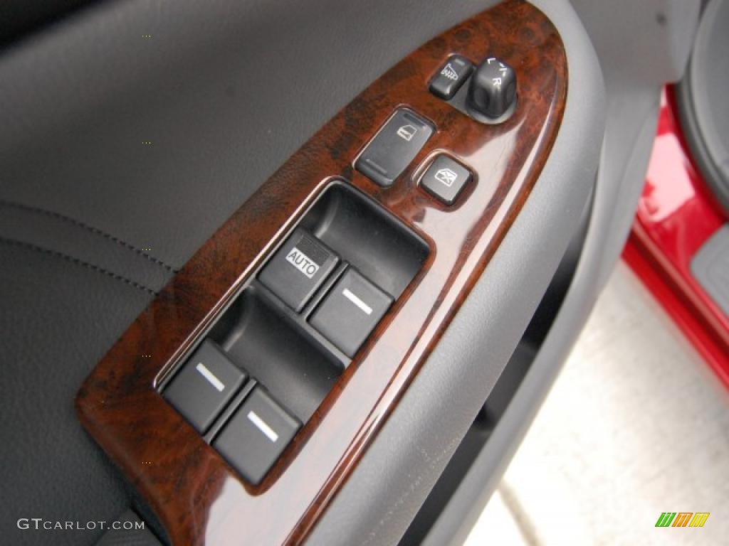 2007 Accord EX-L V6 Sedan - Moroccan Red Pearl / Gray photo #17