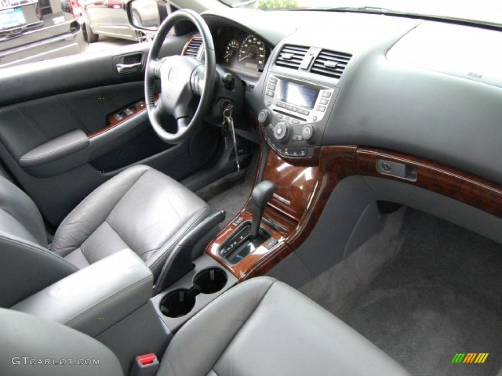 2007 Accord EX-L V6 Sedan - Moroccan Red Pearl / Gray photo #24