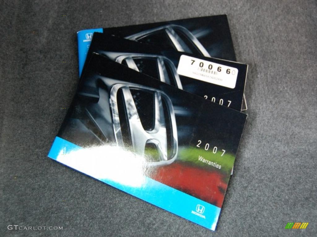 2007 Accord EX-L V6 Sedan - Moroccan Red Pearl / Gray photo #25