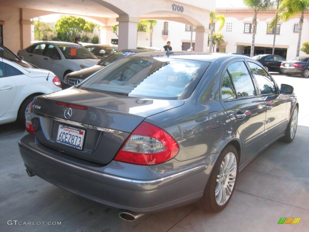 2008 E 350 Sedan - Flint Grey Metallic / Cashmere photo #2