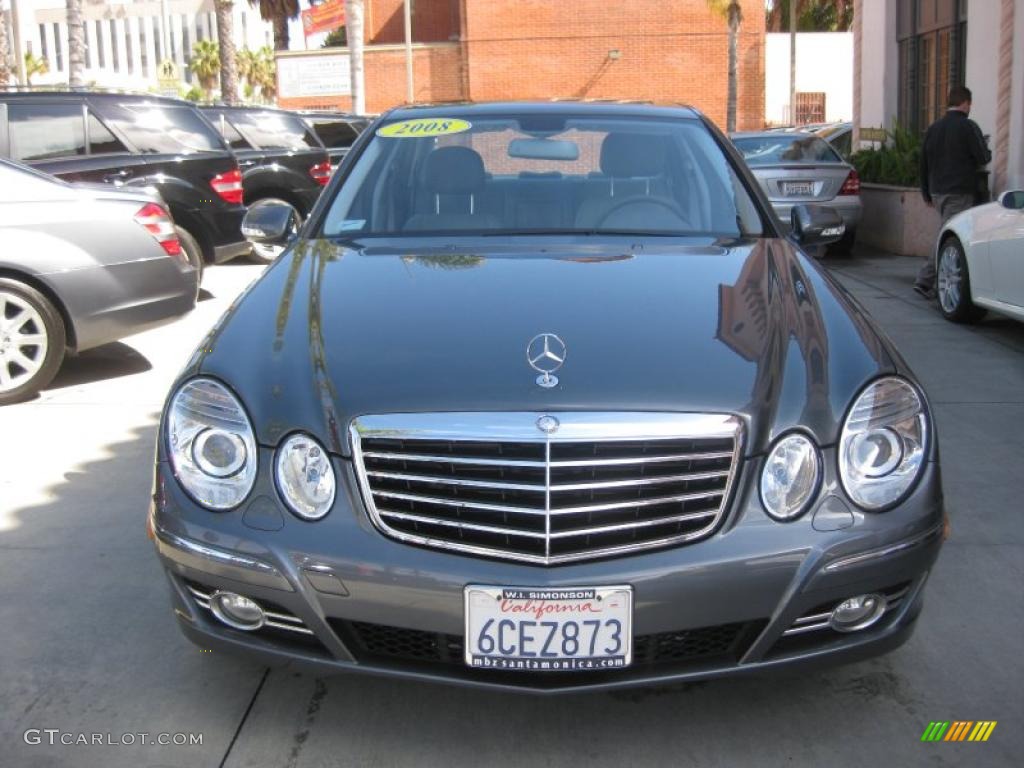 2008 E 350 Sedan - Flint Grey Metallic / Cashmere photo #6