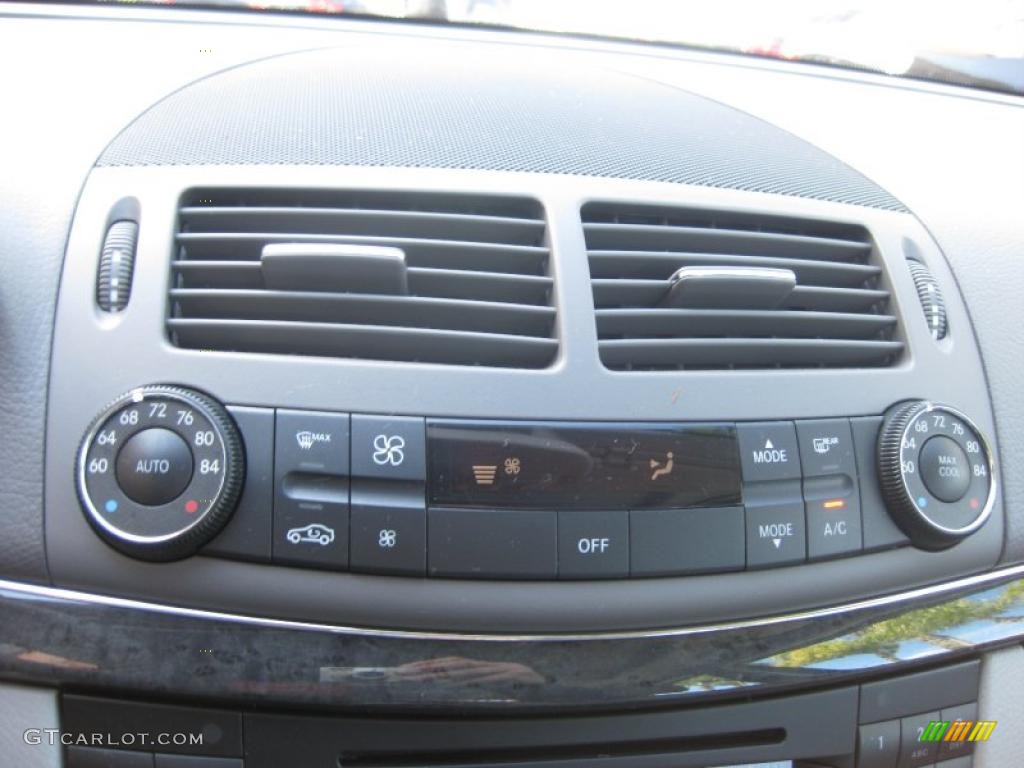 2008 E 350 Sedan - Flint Grey Metallic / Cashmere photo #11