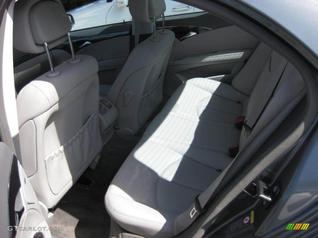 2008 E 350 Sedan - Flint Grey Metallic / Cashmere photo #16