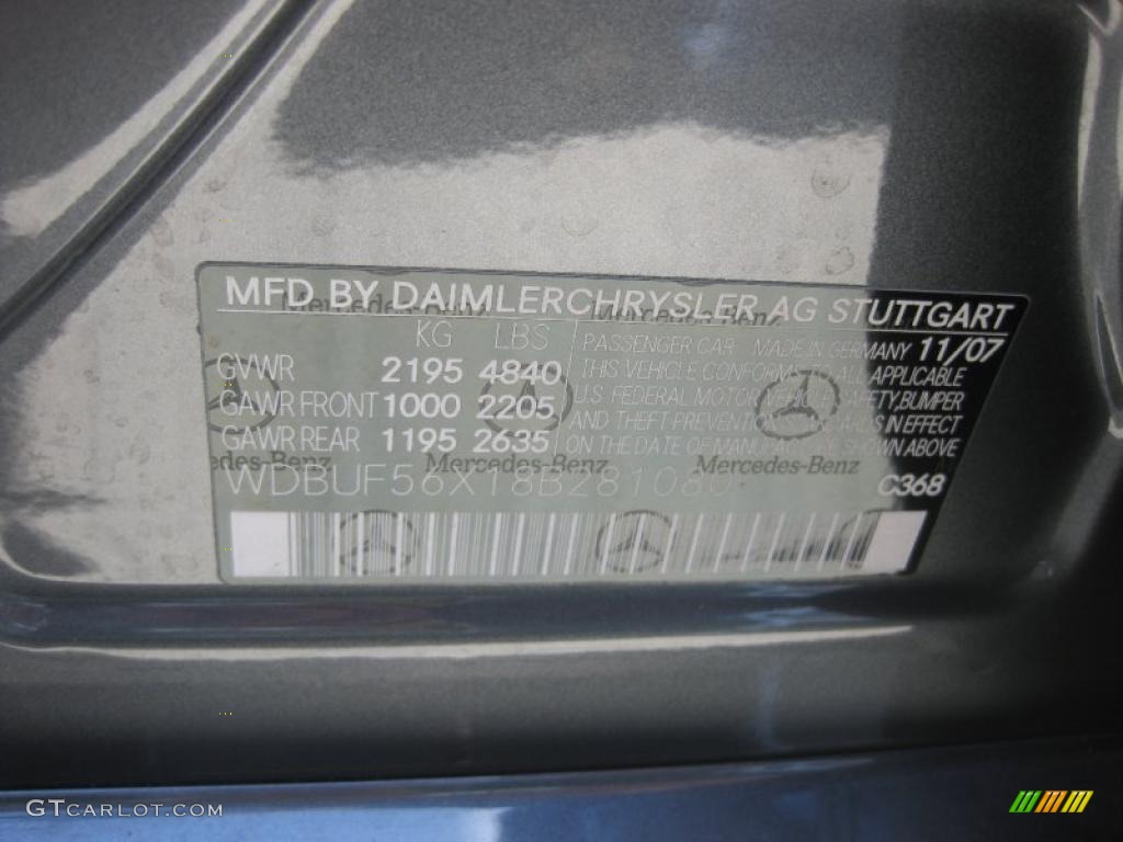 2008 E 350 Sedan - Flint Grey Metallic / Cashmere photo #21