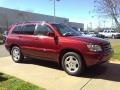 2005 Salsa Red Pearl Toyota Highlander Limited  photo #17