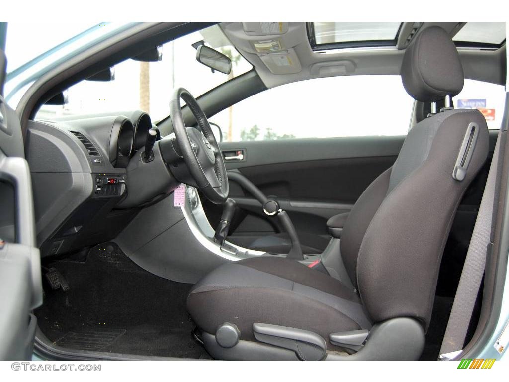 Dark Charcoal Interior 2007 Scion tC Standard tC Model Photo #2677654