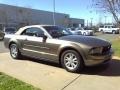 2005 Mineral Grey Metallic Ford Mustang V6 Deluxe Convertible  photo #17