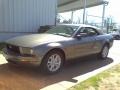 2005 Mineral Grey Metallic Ford Mustang V6 Deluxe Convertible  photo #18