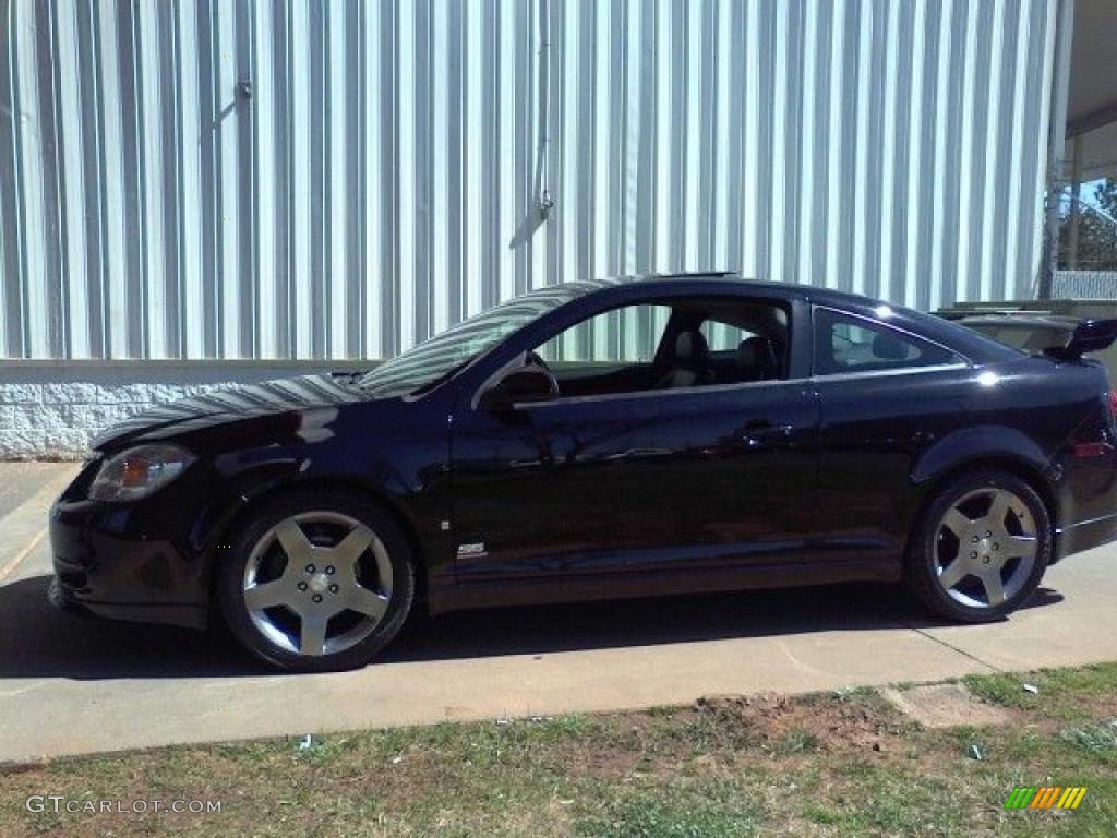 2006 Cobalt SS Supercharged Coupe - Black / Ebony/Red photo #19