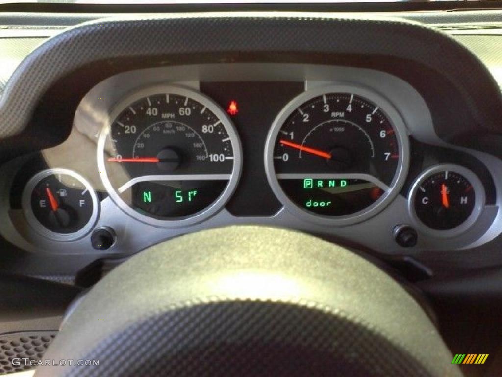 2008 Wrangler Unlimited Sahara 4x4 - Red Rock Crystal Pearl / Dark Slate Gray/Med Slate Gray photo #8