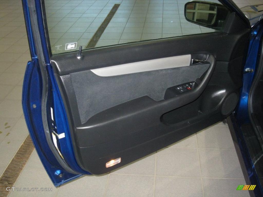2007 Accord LX Coupe - Sapphire Blue Pearl / Black photo #12