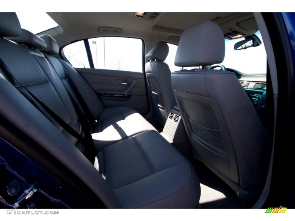 2007 3 Series 328i Sedan - Montego Blue Metallic / Grey photo #10