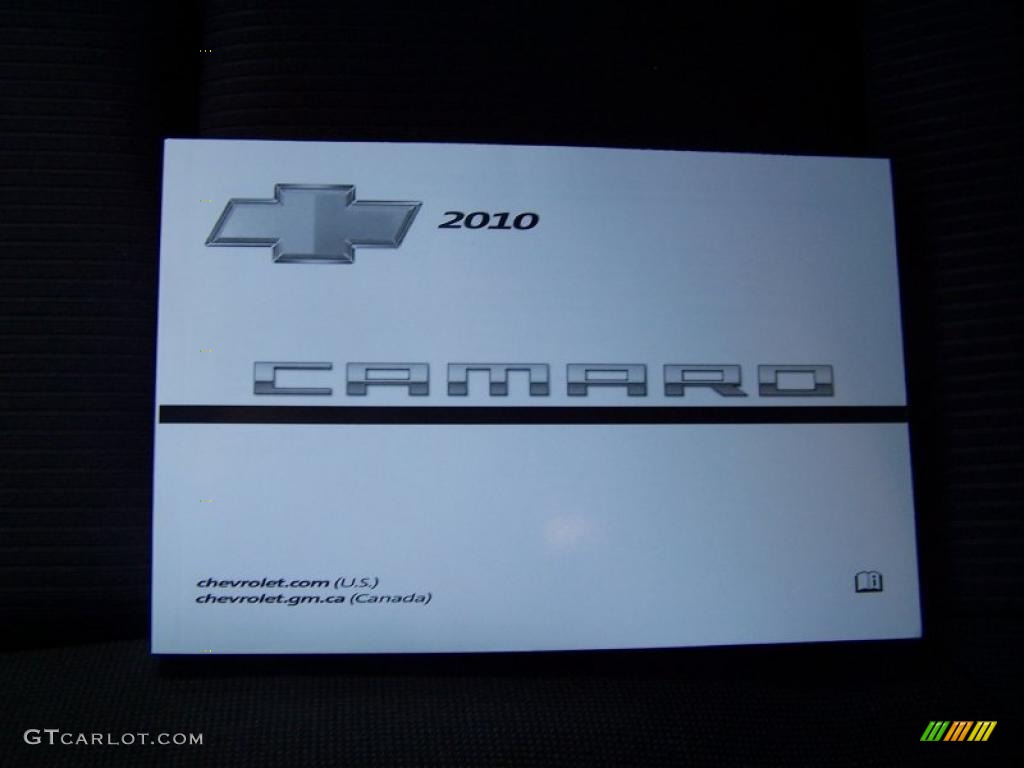 2010 Camaro LT Coupe - Black / Black photo #33