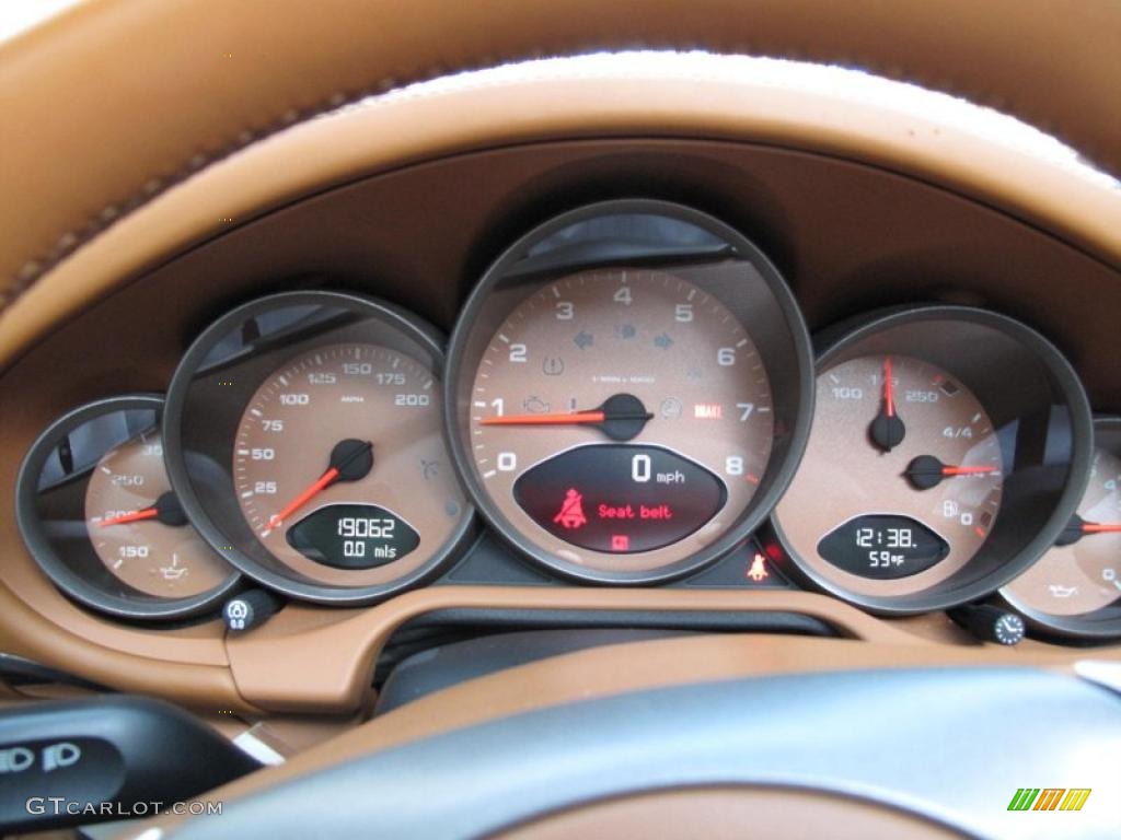 2007 911 Targa 4S - Meteor Grey Metallic / Natural Leather Brown photo #22