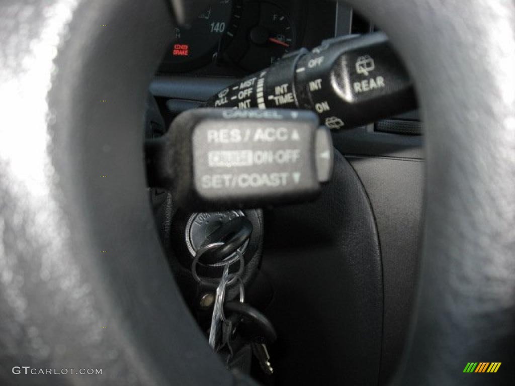 2006 Elantra GLS Hatchback - Ebony Black / Gray photo #16