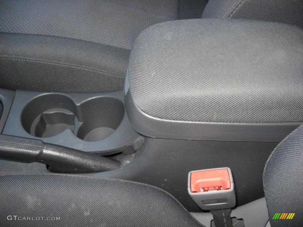 2006 Elantra GLS Hatchback - Ebony Black / Gray photo #21