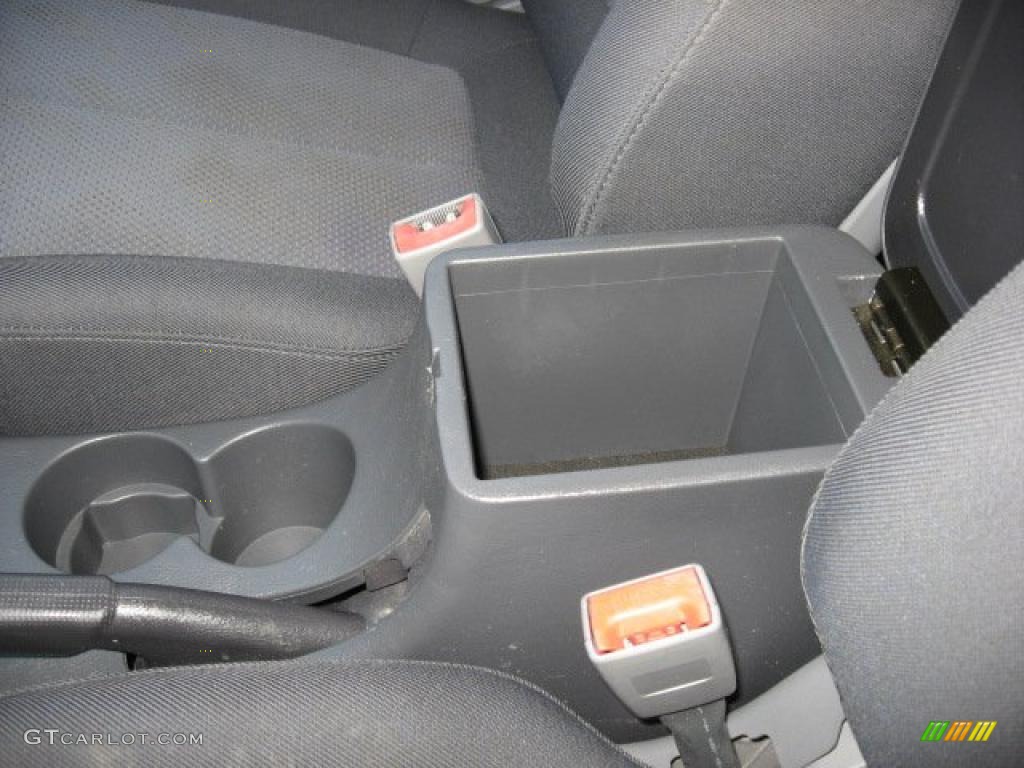 2006 Elantra GLS Hatchback - Ebony Black / Gray photo #23