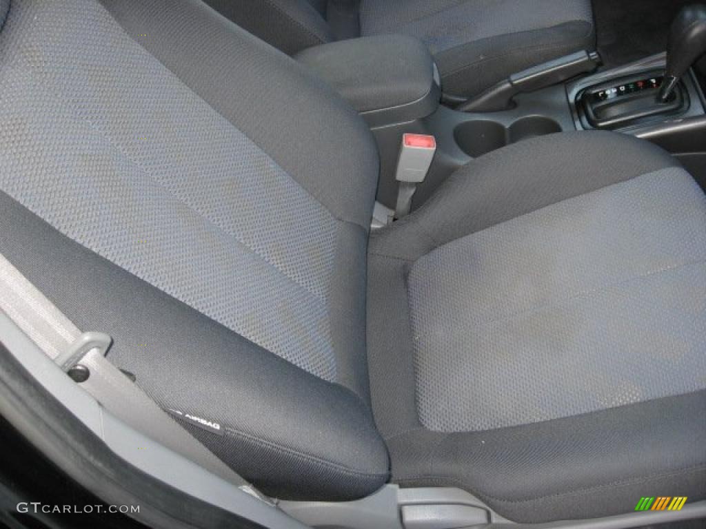 2006 Elantra GLS Hatchback - Ebony Black / Gray photo #25