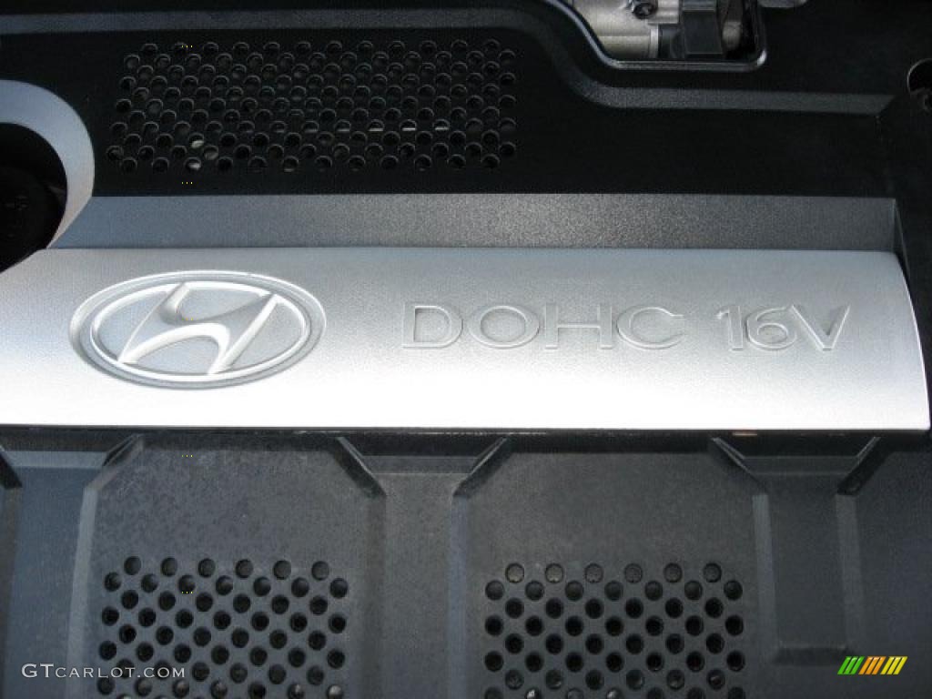 2006 Elantra GLS Hatchback - Ebony Black / Gray photo #35