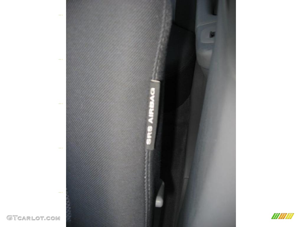 2006 Elantra GLS Hatchback - Ebony Black / Gray photo #36