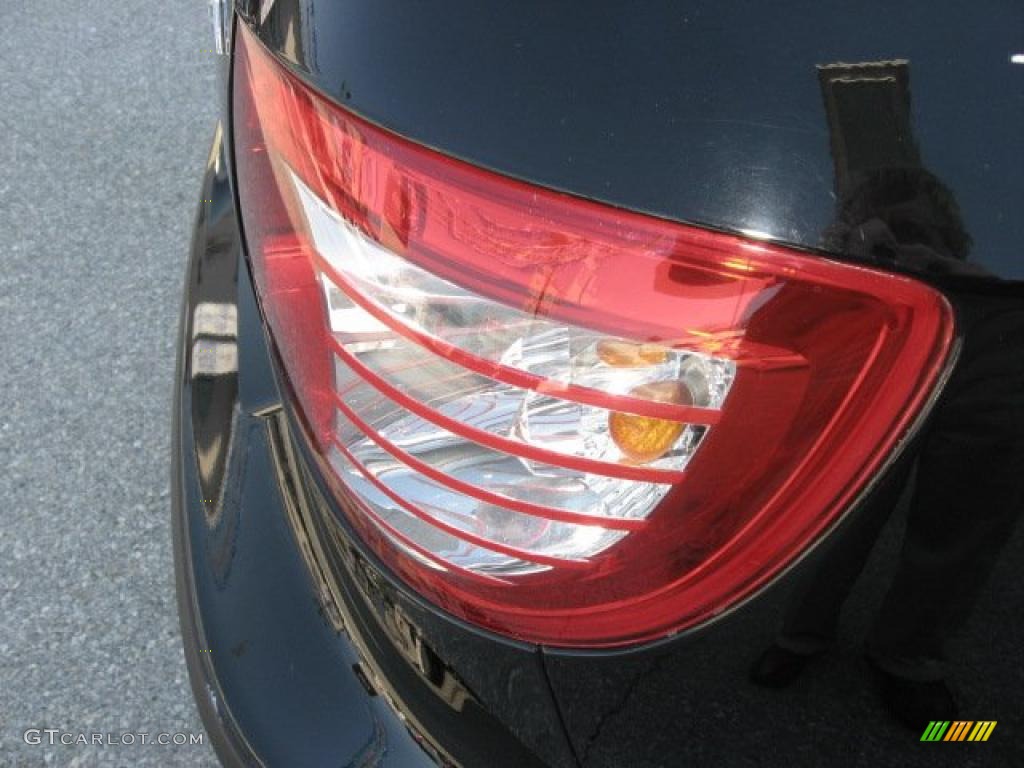 2006 Elantra GLS Hatchback - Ebony Black / Gray photo #42