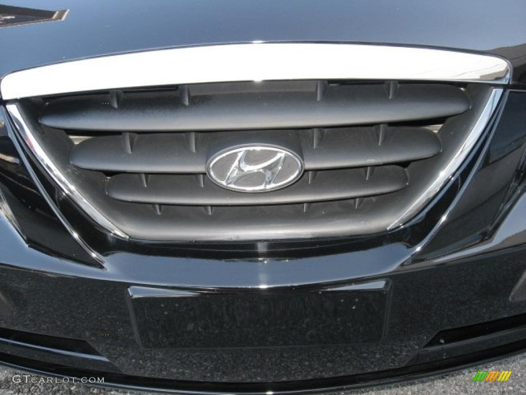 2006 Elantra GLS Hatchback - Ebony Black / Gray photo #44