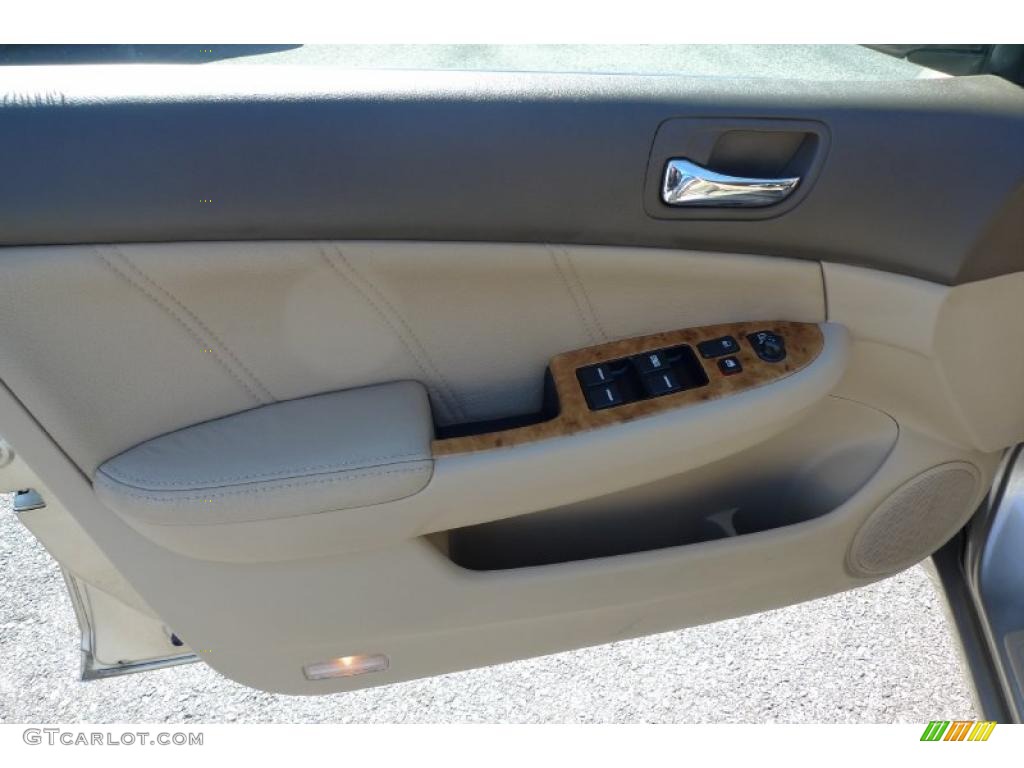 2003 Accord EX V6 Sedan - Desert Mist Metallic / Ivory photo #24