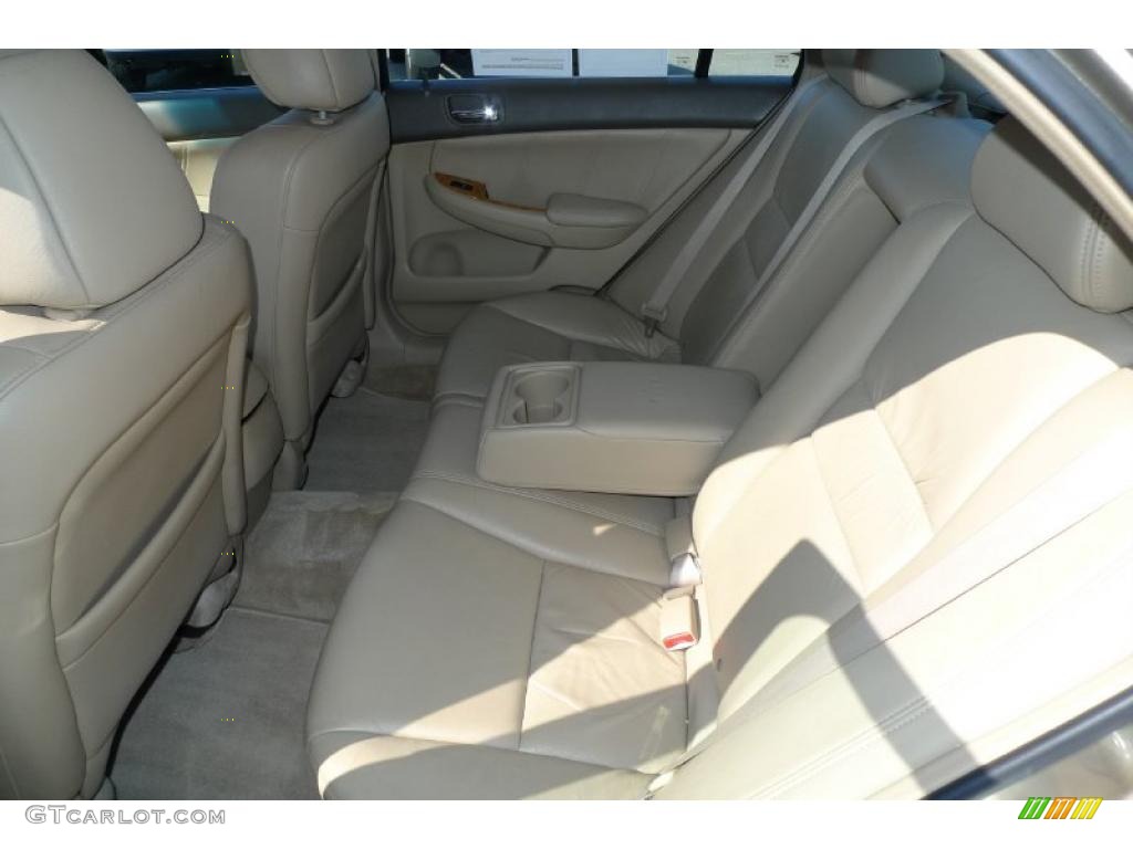 2003 Accord EX V6 Sedan - Desert Mist Metallic / Ivory photo #30