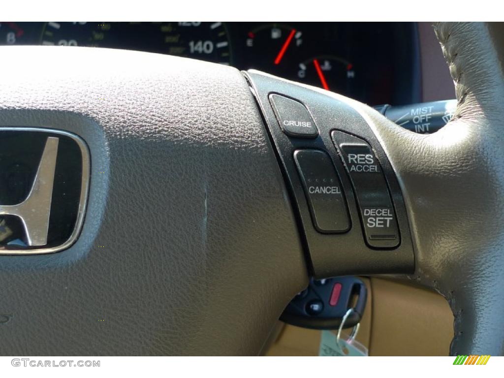 2003 Accord EX V6 Sedan - Desert Mist Metallic / Ivory photo #39
