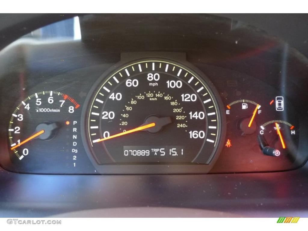 2003 Accord EX V6 Sedan - Desert Mist Metallic / Ivory photo #45