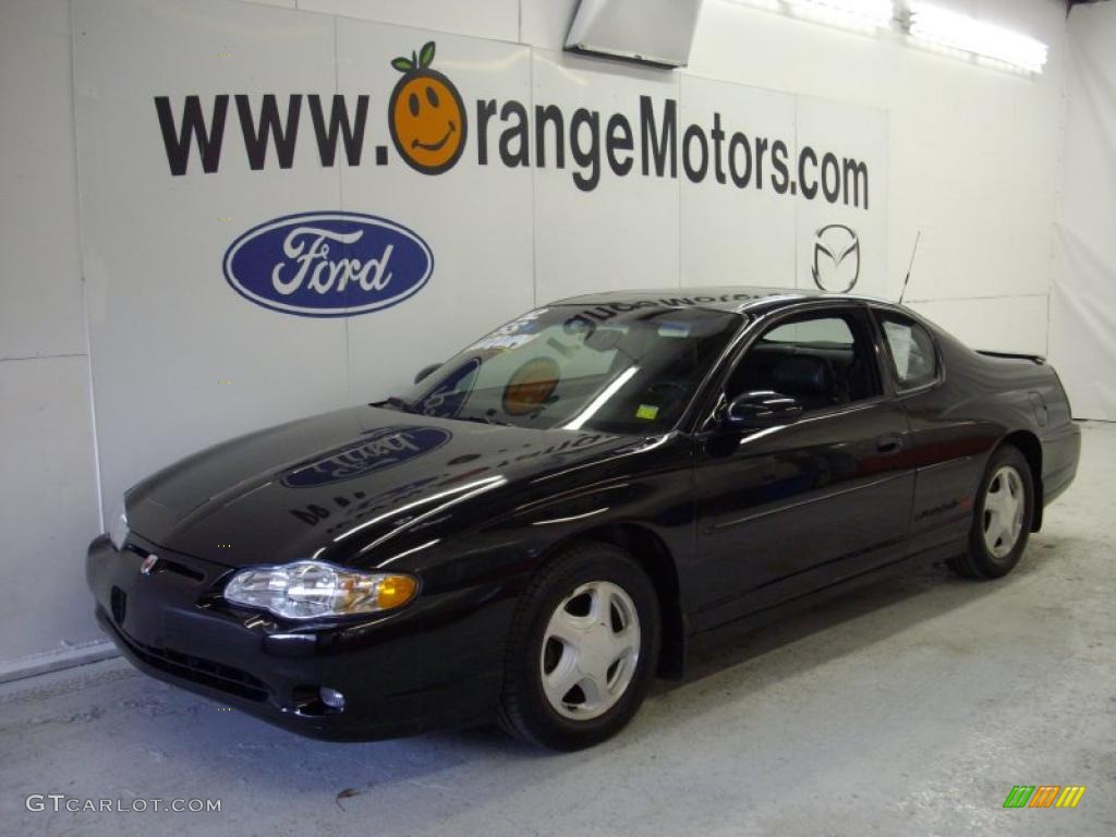 2002 Monte Carlo SS - Black / Ebony photo #1