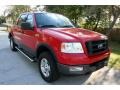 2004 Bright Red Ford F150 FX4 SuperCrew 4x4  photo #15