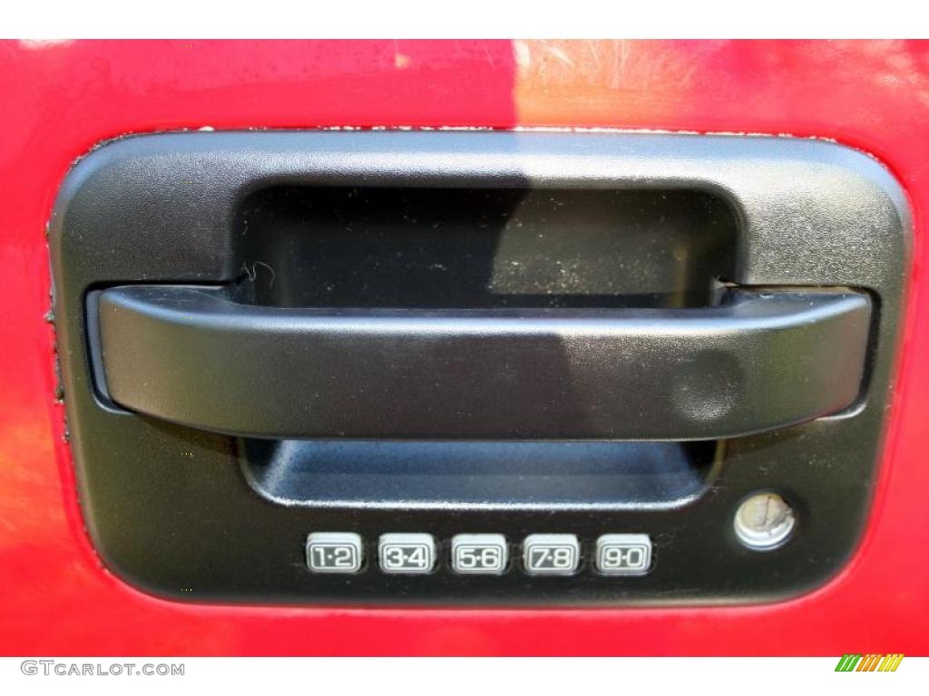 2004 F150 FX4 SuperCrew 4x4 - Bright Red / Black/Medium Flint photo #27