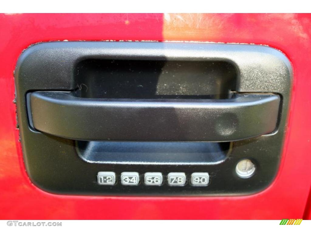 2004 F150 FX4 SuperCrew 4x4 - Bright Red / Black/Medium Flint photo #28