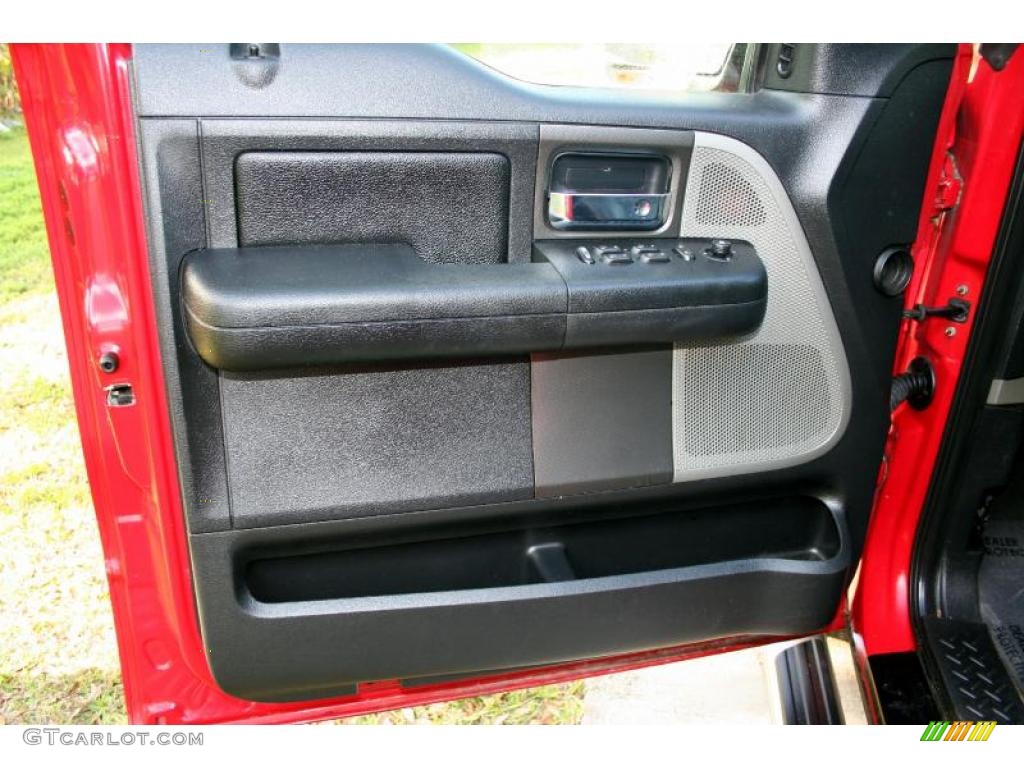 2004 F150 FX4 SuperCrew 4x4 - Bright Red / Black/Medium Flint photo #29