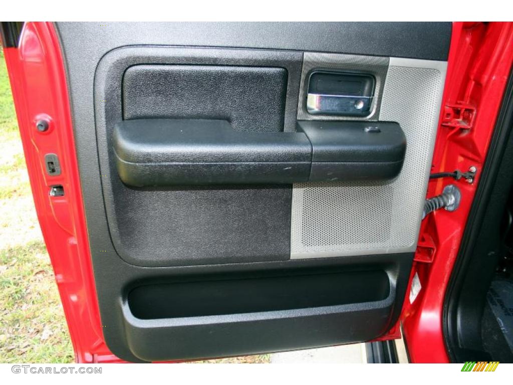 2004 F150 FX4 SuperCrew 4x4 - Bright Red / Black/Medium Flint photo #31