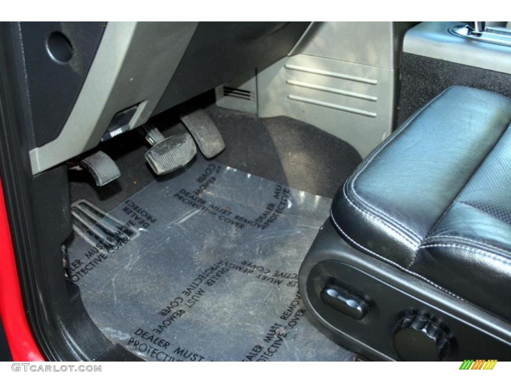 2004 F150 FX4 SuperCrew 4x4 - Bright Red / Black/Medium Flint photo #35