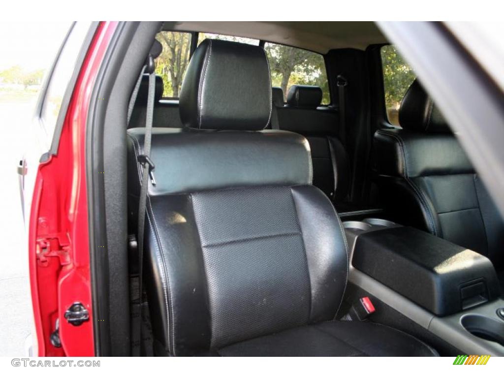 2004 F150 FX4 SuperCrew 4x4 - Bright Red / Black/Medium Flint photo #41