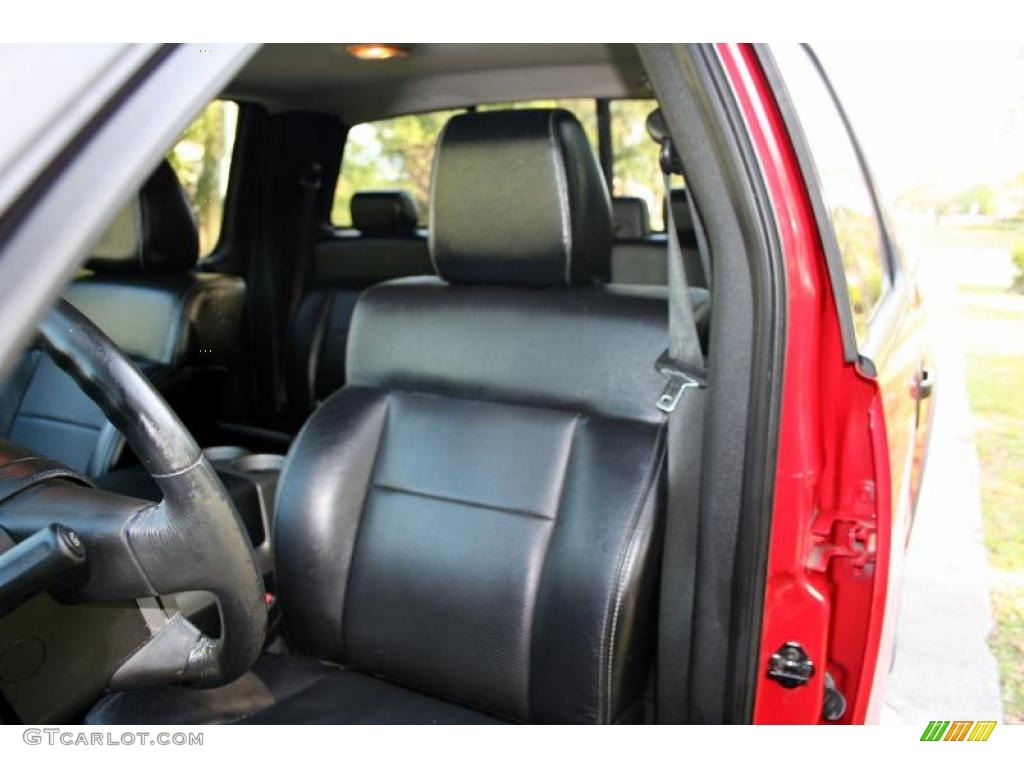 2004 F150 FX4 SuperCrew 4x4 - Bright Red / Black/Medium Flint photo #42